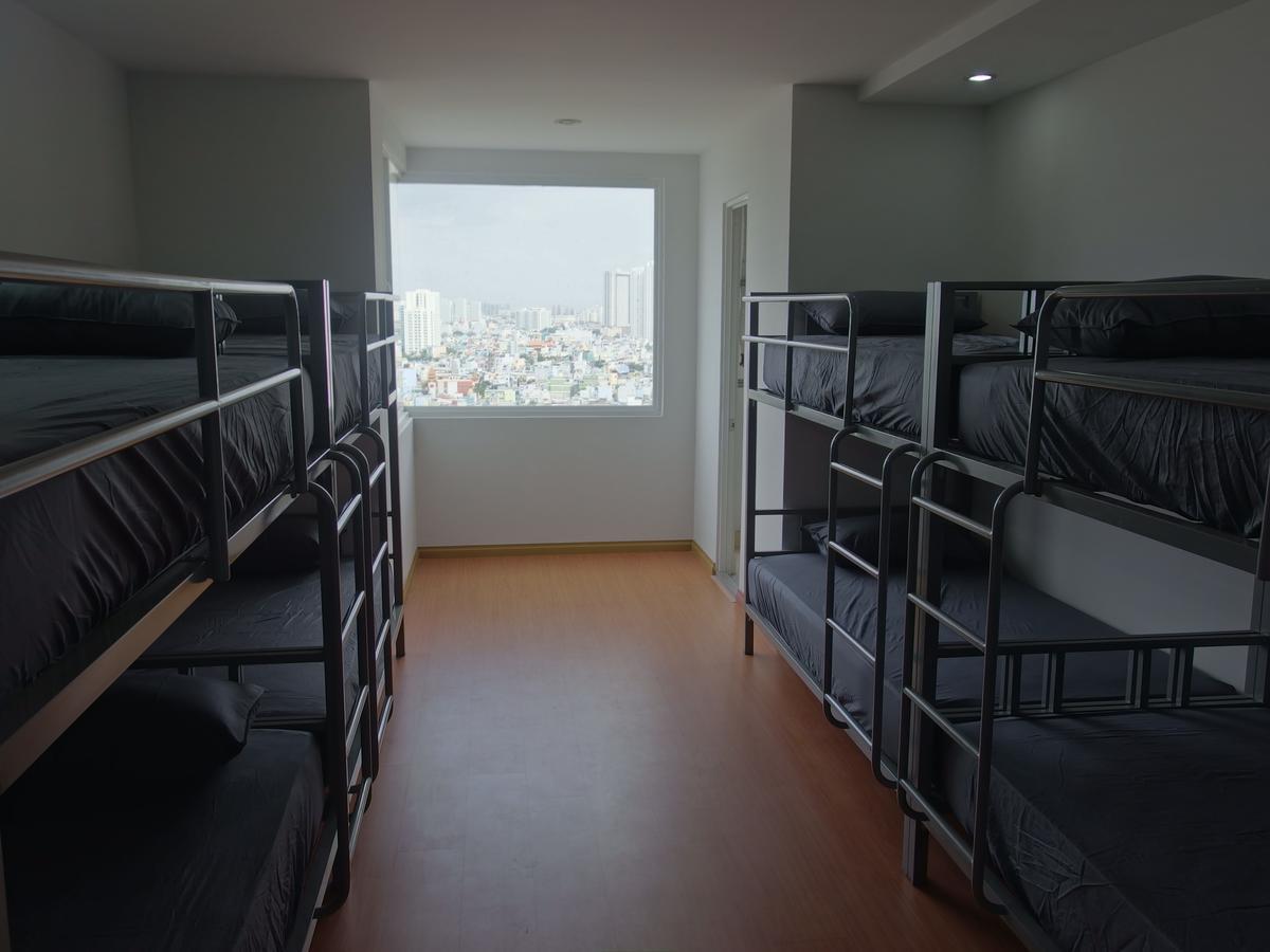 Sky Center Hostel Ho Chi Minh-stad Buitenkant foto