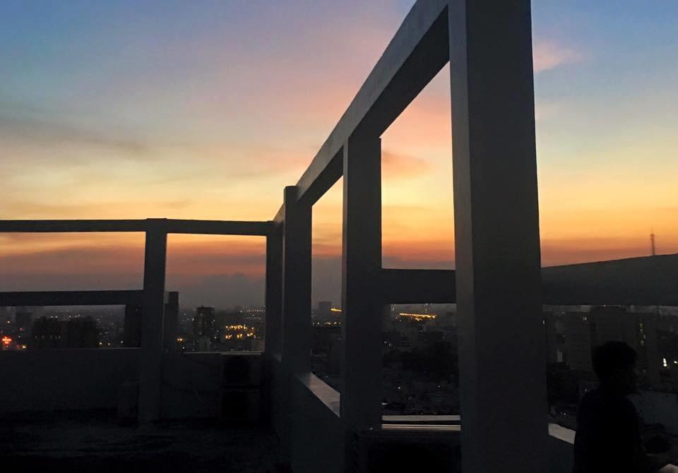 Sky Center Hostel Ho Chi Minh-stad Buitenkant foto