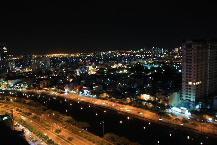 Sky Center Hostel Ho Chi Minh-stad Buitenkant foto